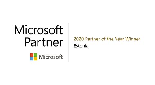 Primend - Microsoft Aasta Partner 2020 Eestis