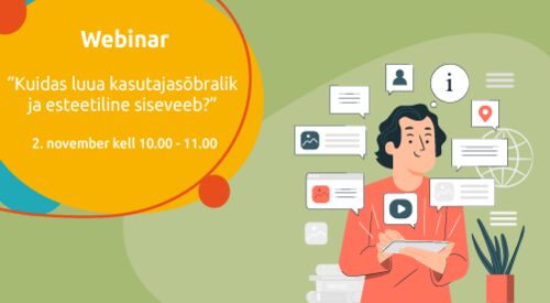 Webinar | Kuidas luua kasutajasõbralik ja esteetiline siseveeb?