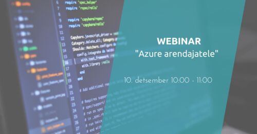 Webinar | Azure arendajatele