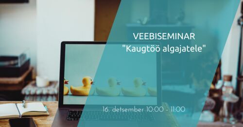 Webinar | Kaugtöö algajatele