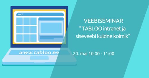 Webinar | TABLOO intranet ja siseveebi kuldne kolmik