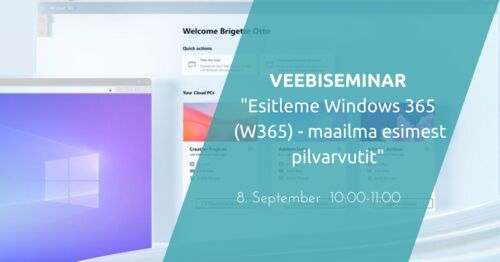 Webinar | Esitleme maailma esimest pilvearvutit